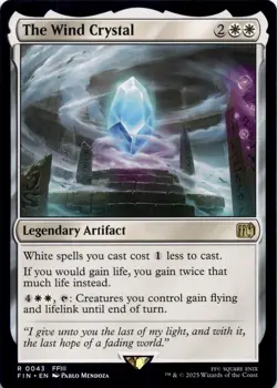 The Wind Crystal Final Fantasy Magic MTG NM - Image 1