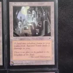 Magic The Gathering Ancient Tomb x4 Land English Regular Colin MacNeil - Image 4