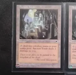 Magic The Gathering Ancient Tomb x4 Land English Regular Colin MacNeil - Image 5