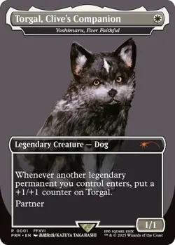 1x Near Mint, English Torgal, Clive's Companion - Yoshimaru, Ever Faithful - Uni - Image 1