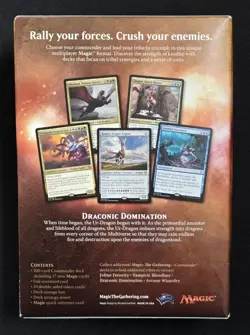 MTG Sealed Commander 2017 Draconic Domination Deck -DAMAGED PACKAGING- - Image 2
