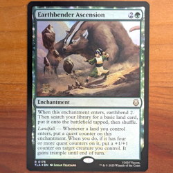 Earthbender Ascension - Prerelease Foil Promo - Avatar TLA MTG - Image 1