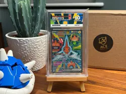 Pokemon TCG Rotom EX 126/094 SIR Phantasmal Flames Ace 10 Perfect Subgrades - Image 1