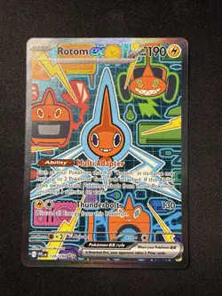 Pokemon TCG Rotom Ex 126/094 SIR Phantasmal Flames NM - Image 1