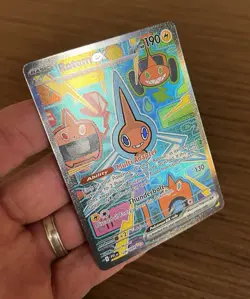 Pokemon TCG Rotom EX 126/094 Me02: Phantasmal Flames SIR NM/Mint - Image 3