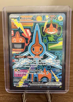 Pokemon TCG Rotom EX 126/094 Me02: Phantasmal Flames SIR NM/Mint - Image 5