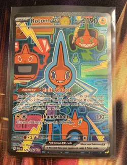 Pokemon TCG Rotom ex SIR 126/094 Phantasmal Flames Holo NM - Image 1
