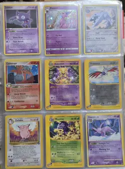 Vintage Pokemon Cards Holo Collection Lot WOTC, Aquapolis, Base Set, 1st Ed - Image 3