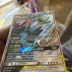 Pokemon TCG Celebi & Venusaur GX SM167 Promo Tag Team Minty - Image 2