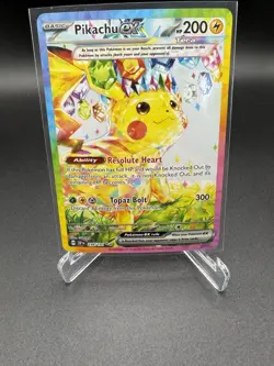Pokemon TCG Pikachu EX 238/191 Special Illustration Rare Surging Sparks - LP - Image 1