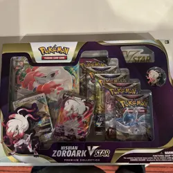 NEW UNOPEN Pokemon Hisuian Zoroark VSTAR Premium Collection - Image 1