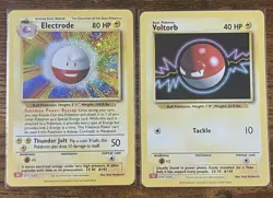 Voltorb CLC 010/034 + Electrode CLC 011/034 - Pokemon TCG Classic Collection NM - Image 1