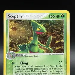 Cosmos HOLO Sceptile 4/17 Promo POP Series 1 Pokemon Card 2004 Near Mint - Image 2