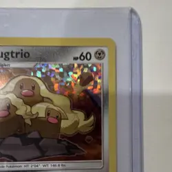 Pokemon TCG Alolan Dugtrio 011/012 Promo Holo McDonald's 2019 English Mizutani - Image 2