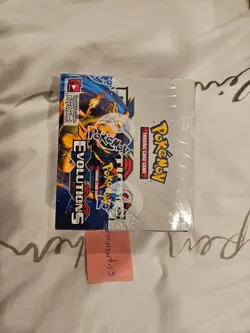 XY Evolutions Booster Box Factory Sealed Pokemon Box Sealed - Image 2