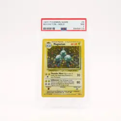 Magneton - 9/102 PSA 7 Base Set Unlimited Holo Rare Pokemon - NM - Image 1