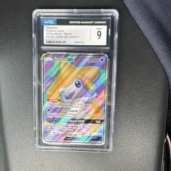 The Pokemon Company Jirachi GX 79a/236 Unified Minds Alt Art Holo GX CGC 9 - Image 1