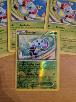 Pokemon TCG Primal Clash Bundle Illumise Reverse Holo - Image 2