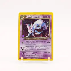 Dark Espeon - 4/105 Neo Destiny Unlimited Holo Rare SWIRL Pokemon - LP - Image 1