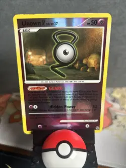 Unown [G] 57/106 Great Encounters Reverse Holo Lp Pokemon - Image 1