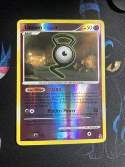 Unown [G] 57/106 Great Encounters Reverse Holo Lp Pokemon - Image 2
