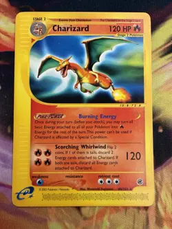 Pokemon Charizard 39/165 Expedition Base Set Regular - Image 1