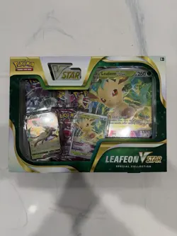 Pokemon TCG Leafeon V STAR Special Collection 699-17154 - Image 1