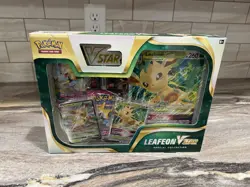 Pokemon TCG Leafeon VStar Special Collection Box (Factory Sealed) - Image 1