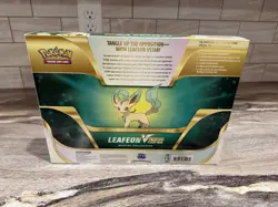 Pokemon TCG Leafeon VStar Special Collection Box (Factory Sealed) - Image 2