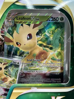 Pokemon Leafeon & Glaceon VStar Special Collection Sword & Shield Box (Lot Of 2) - Image 4
