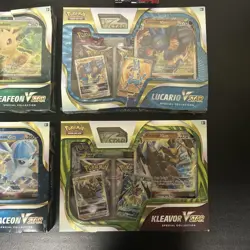 POKEMON TCG: Glaceon, Leafeon, Kleavor, Lucario V STAR Special Collection+2 Deck - Image 3