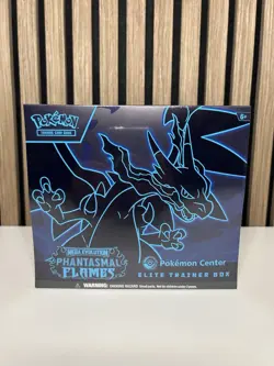 Pokemon TCG: Phantasmal Flames - Pokemon Center ETB Brand New & Factory Sealed - Image 1