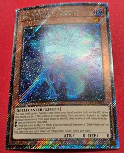 1x Yu-Gi-Oh! Magicians' Souls - RA02-EN014 - Platinum Secret Rare - 1st Ed - NM - Image 1
