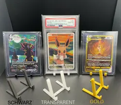 5x Kartenhalter/Stander fur Pokemon, Yugioh, One Piece Toploader PSA AOG - Image 2