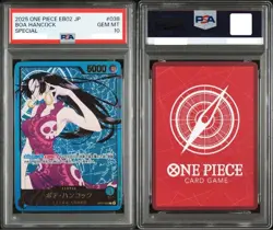 2025 ONE PIECE JPN EB02-EXTRA BOOSTER -ANIME 25TH COLL- #038 BOA HANCOCK PSA 10 - Image 3
