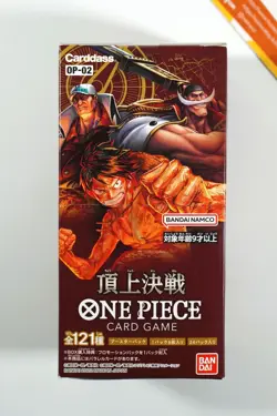 One Piece Op02 Booster Box Paramaount War Sealed 2023 Japanese - Image 1