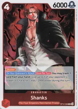 Shanks - OP12-008 - Legacy of the Master - ONE PIECE Card - English - Image 1