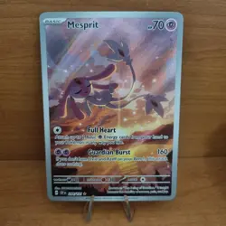Mesprit 204/191 Surging Sparks Illustration Rare Holo Art Pokemon TCG NM/M - Image 1