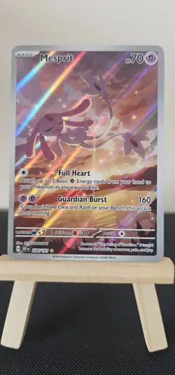 Pokemon TCG | Mesprit 204/191 Illustration Rare | S&V 8 Surging Sparks | NM - Image 1