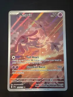 Mesprit - 204/191 Illustration Rare SV08: Surging Sparks Pokemon TCG NM - Image 1