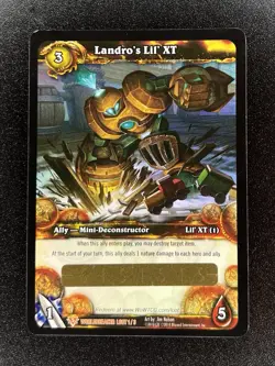 Landro’s Lil’ XT *UNSCRATCHED* World Of Warcraft Loot Card Worldbreaker Loot 1/3 - Image 1