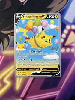 Flying Pikachu V 006/025 2022 Pokemon World Championships Variant NM - Image 1
