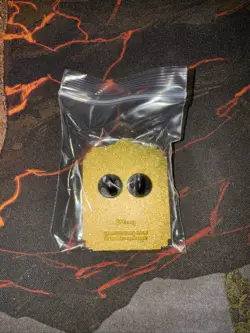 Disney Lorcana League Play Promo Gaston Pin - Fabled - Image 2