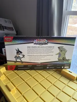 Pokemon Prismatic Evolutions Lucario & Tyranitar ex Premium Collection LOT OF 2 - Image 5