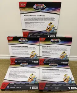 Pokemon TCG - Scarlet & Violet - Prismatic Evolutions - Poster Collection Box - Image 4