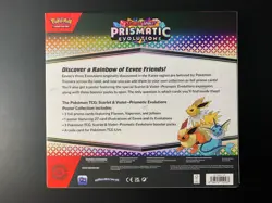 Pokemon TCG Scarlet & Violet Prismatic Evolutions Poster Collection Box Lot of 2 - Image 2