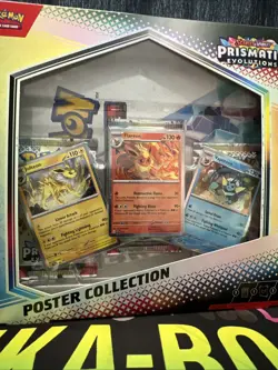 Pokemon TCG Scarlet & Violet Prismatic Evolutions Poster Collection Box - Image 4