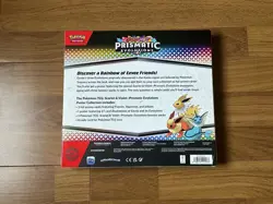 Pokemon TCG Scarlet & Violet Prismatic Evolutions Poster Collection Box Sealed - Image 2