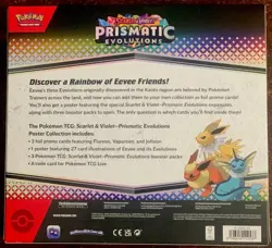 Pokemon TCG: Scarlet & Violet Prismatic Evolutions Poster Collection Box Sealed 196214112537 - Image 2