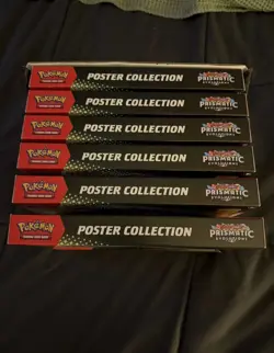 Pokemon TCG Scarlet & Violet Prismatic Evolutions Poster Collection Box - Image 4